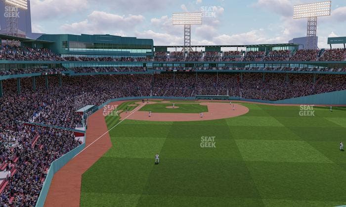 Fenway Park - Section Right Field Roof Deck Table 202 Seat View
