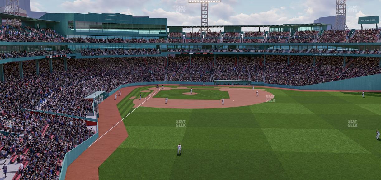 Fenway Park - Section Right Field Roof Deck Table 203 Seat View