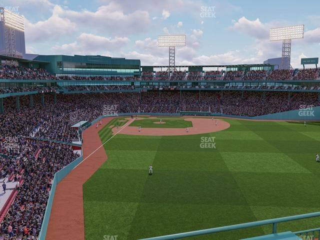 Fenway Park - Section Right Field Roof Deck Table 203 Seat View