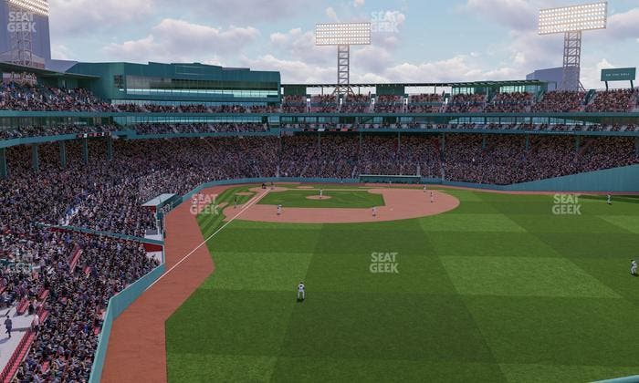 Fenway Park - Section Right Field Roof Deck Table 203 Seat View