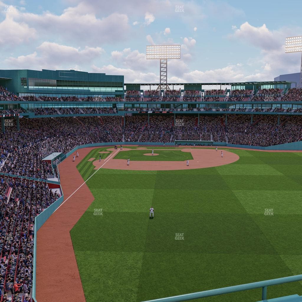 Fenway Park - Section Right Field Roof Deck Table 204 Seat View