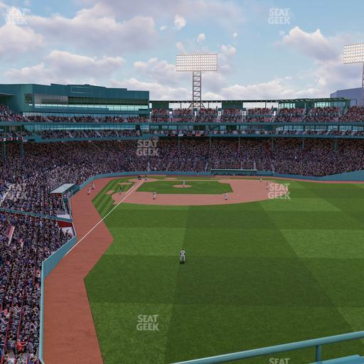 Fenway Park - Section Right Field Roof Deck Table 204 Seat View
