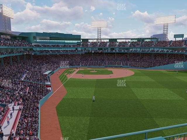 Fenway Park - Section Right Field Roof Deck Table 204 Seat View