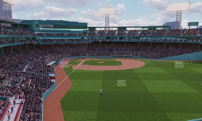Fenway Park - Section Right Field Roof Deck Table 204 Seat View