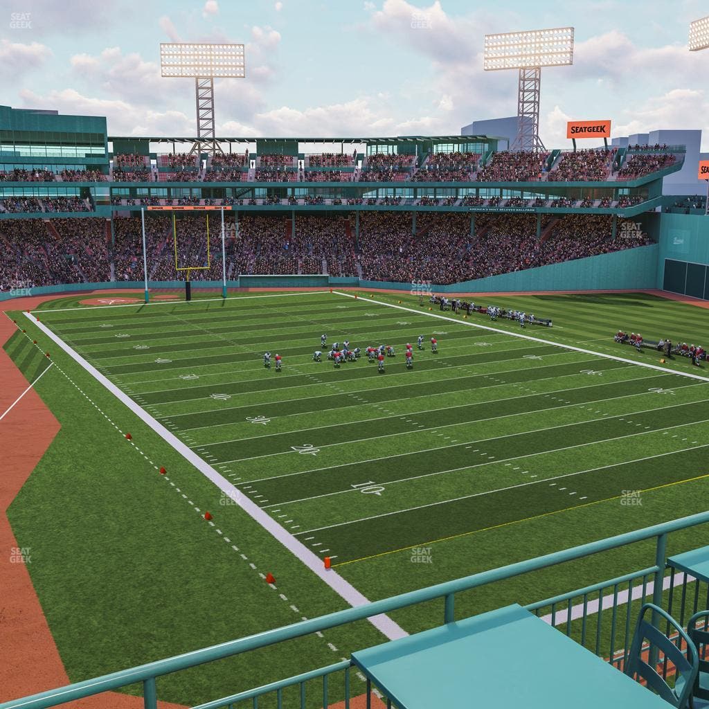 Fenway Park - Section Right Field Roof Deck Table 204 Seat View