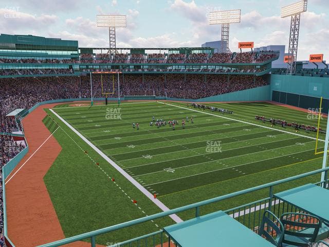 Fenway Park - Section Right Field Roof Deck Table 204 Seat View