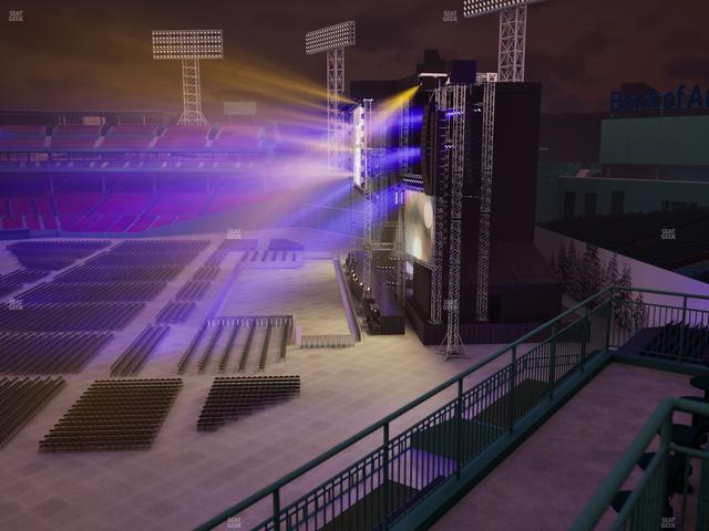 Fenway Park - Section Right Field Roof Deck Table 206 Seat View Fenway Park - Section Right Field Roof Deck Table 206 Seat View