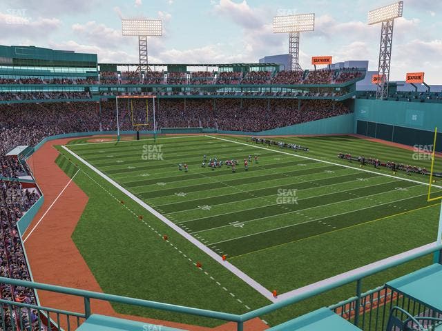 Fenway Park - Section Right Field Roof Deck Table 206 Seat View