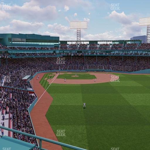 Fenway Park - Section Right Field Roof Deck Table 207 Seat View