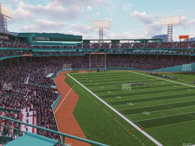 Fenway Park - Section Right Field Roof Deck Table 207 Seat View