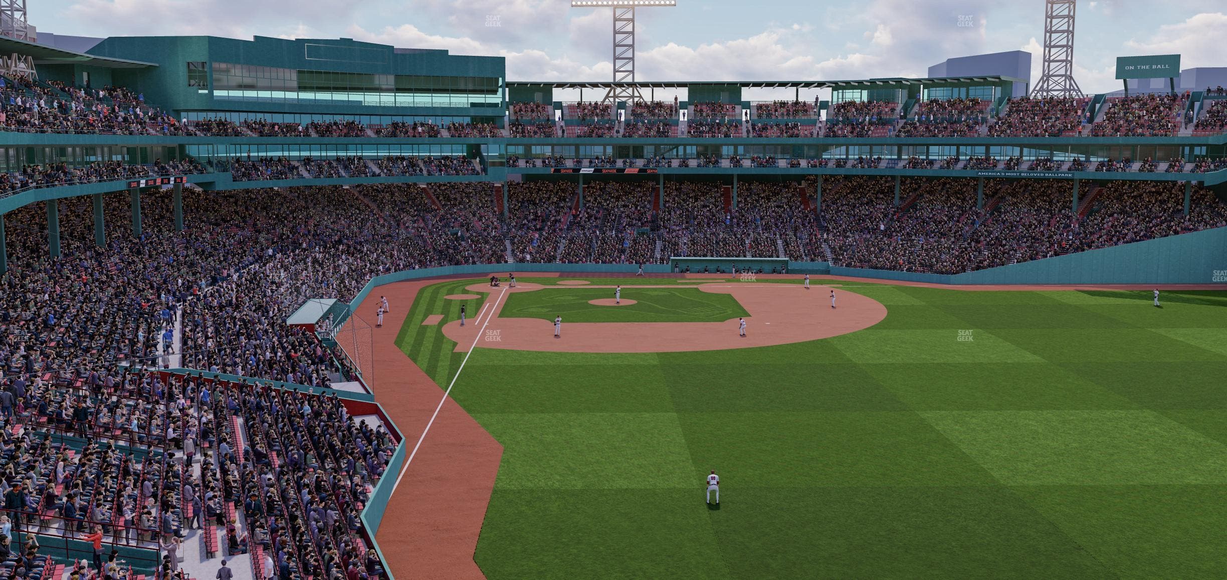 Fenway Park - Section Right Field Roof Deck Table 208 Seat View