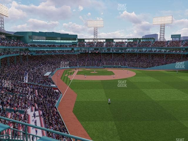 Fenway Park - Section Right Field Roof Deck Table 208 Seat View