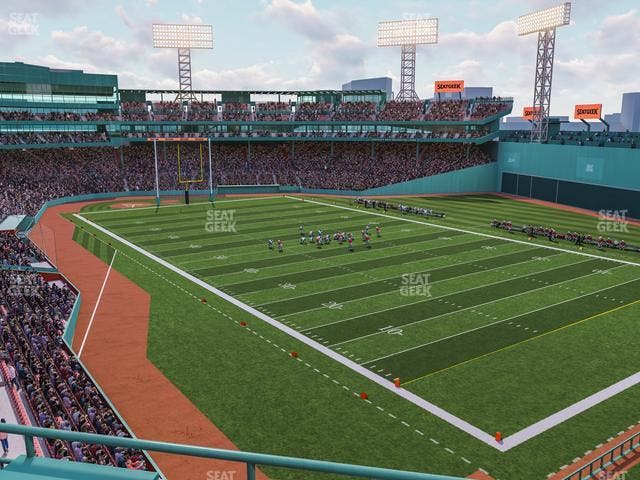 Fenway Park - Section Right Field Roof Deck Table 209 Seat View