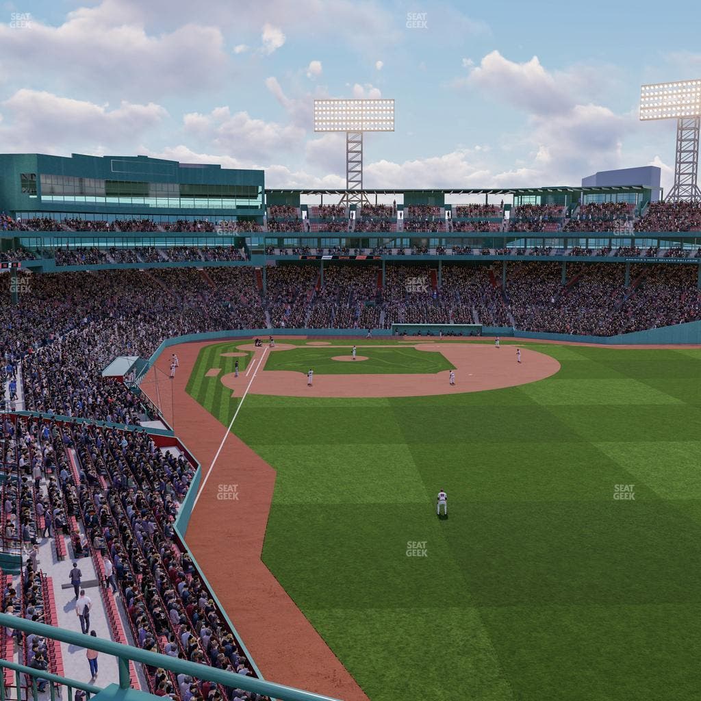 Fenway Park - Section Right Field Roof Deck Table 209 Seat View