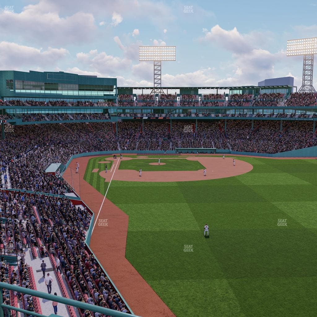 Fenway Park - Section Right Field Roof Deck Table 210 Seat View