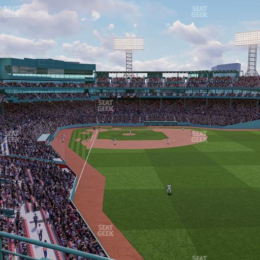 Fenway Park - Section Right Field Roof Deck Table 210 Seat View