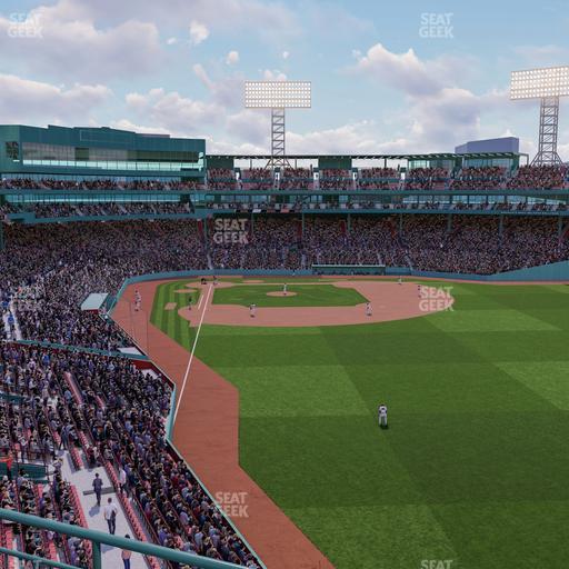 Fenway Park - Section Right Field Roof Deck Table 211 Seat View