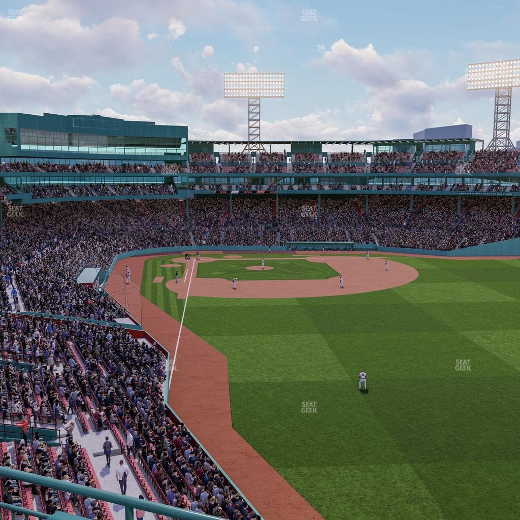 Fenway Park - Section Right Field Roof Deck Table 212 Seat View