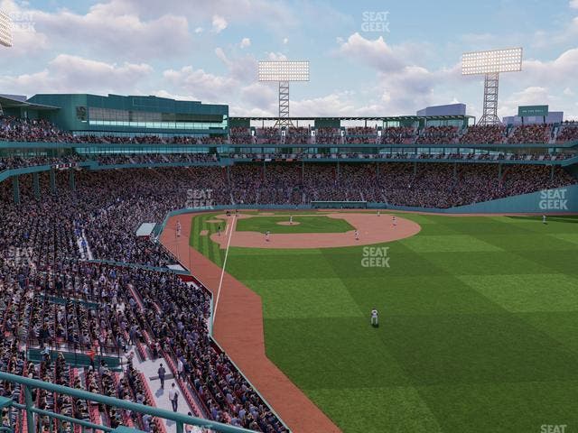 Fenway Park - Section Right Field Roof Deck Table 212 Seat View