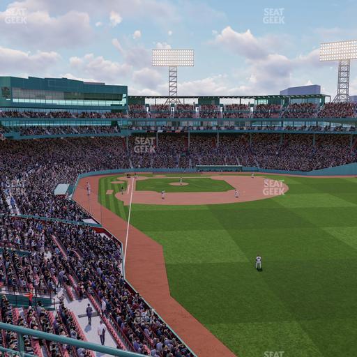 Fenway Park - Section Right Field Roof Deck Table 213 Seat View