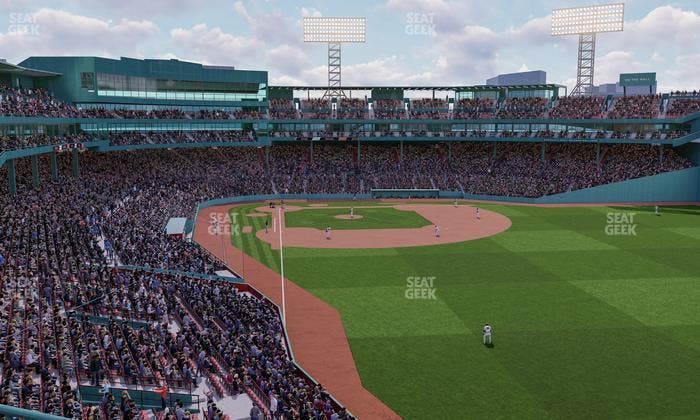Fenway Park - Section Right Field Roof Deck Table 214 Seat View