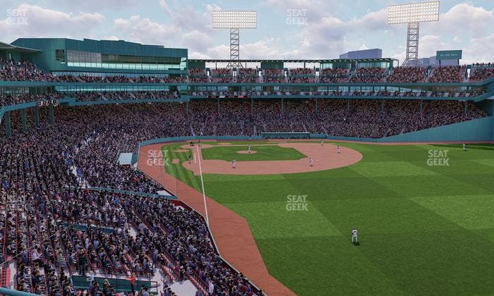 Fenway Park - Section Right Field Roof Deck Table 215 Seat View