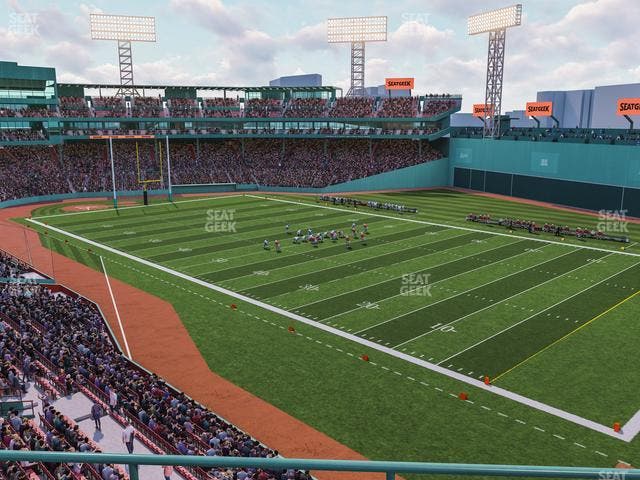 Fenway Park - Section Right Field Roof Deck Table 215 Seat View