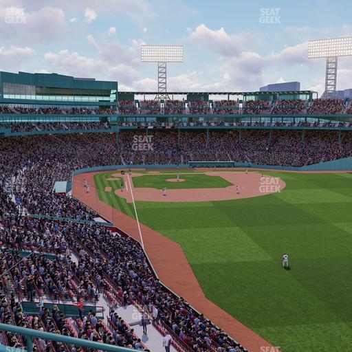 Fenway Park - Section Right Field Roof Deck Table 216 Seat View