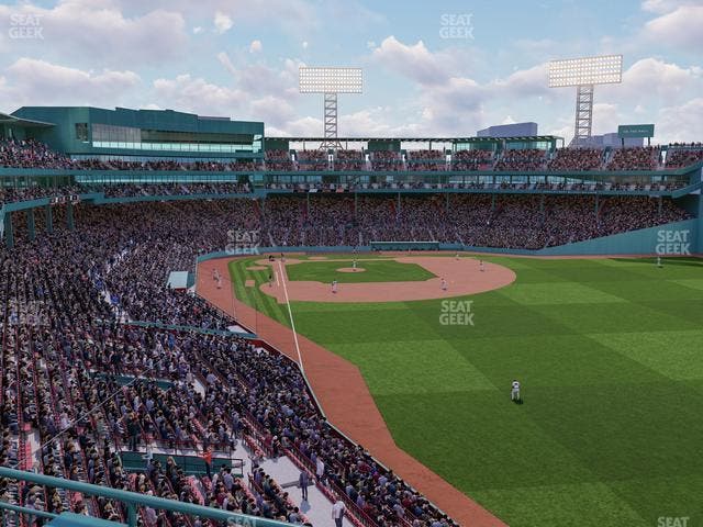 Fenway Park - Section Right Field Roof Deck Table 216 Seat View