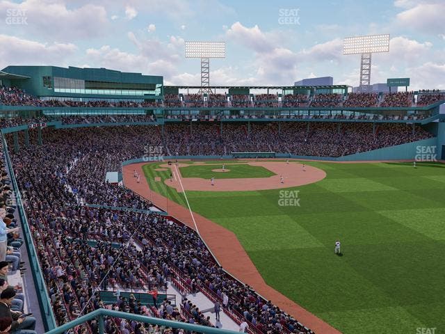 Fenway Park - Section Right Field Roof Deck Table 217 Seat View