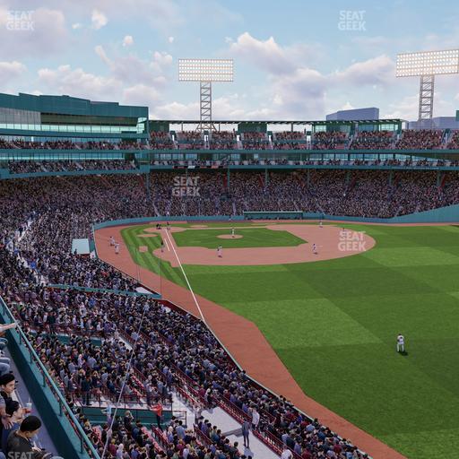 Fenway Park - Section Right Field Roof Deck Table 218 Seat View