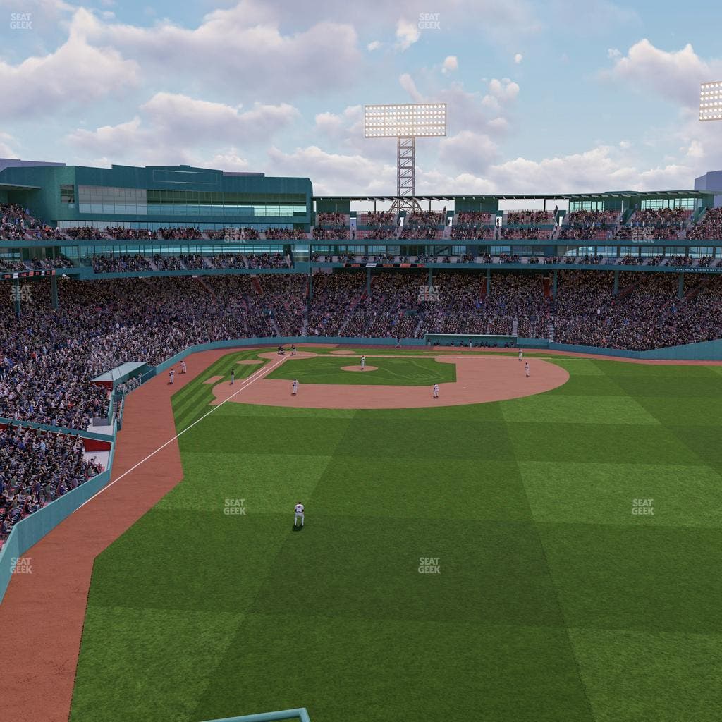 Fenway Park - Section Right Field Roof Deck Table 301 Seat View
