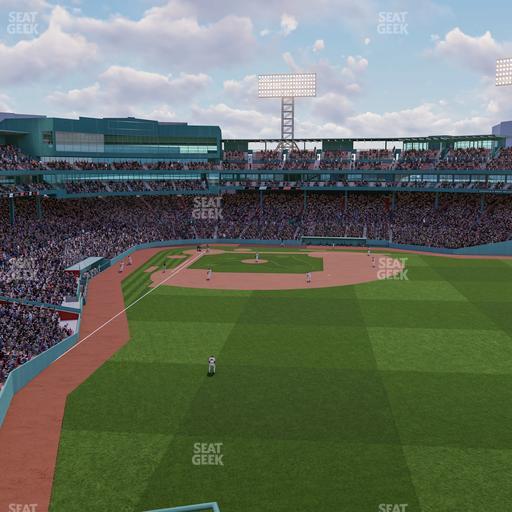 Fenway Park - Section Right Field Roof Deck Table 301 Seat View