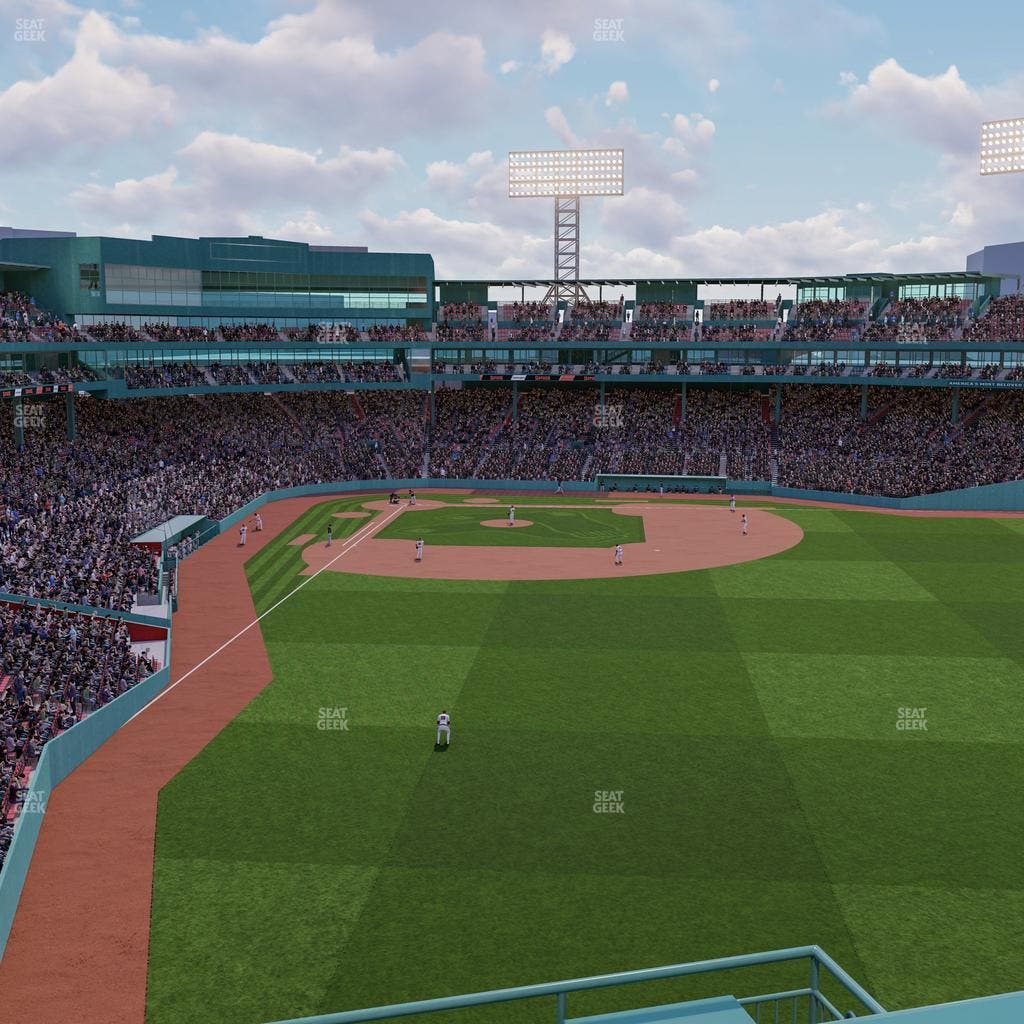 Fenway Park - Section Right Field Roof Deck Table 302 Seat View
