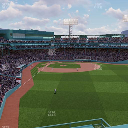 Fenway Park - Section Right Field Roof Deck Table 302 Seat View