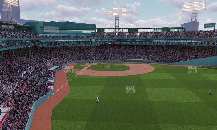 Fenway Park - Section Right Field Roof Deck Table 302 Seat View
