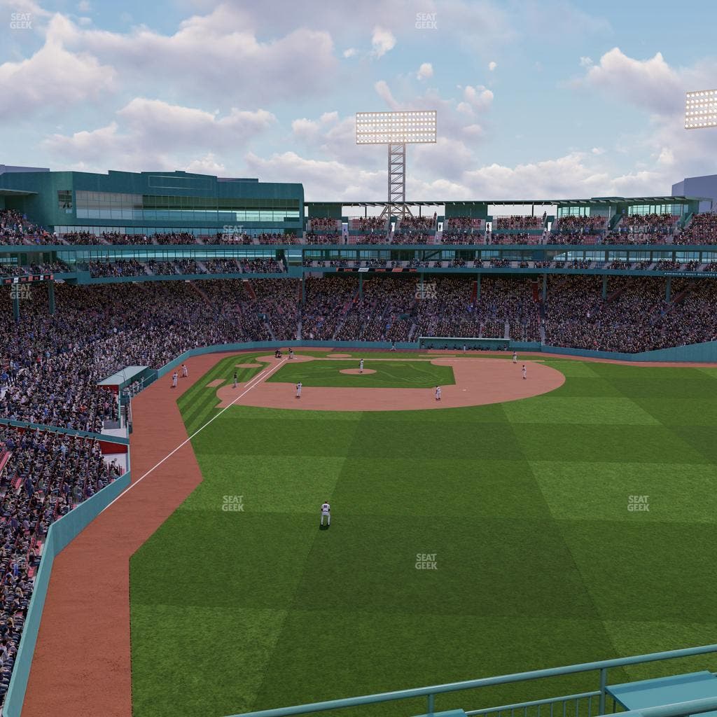 Fenway Park - Section Right Field Roof Deck Table 303 Seat View