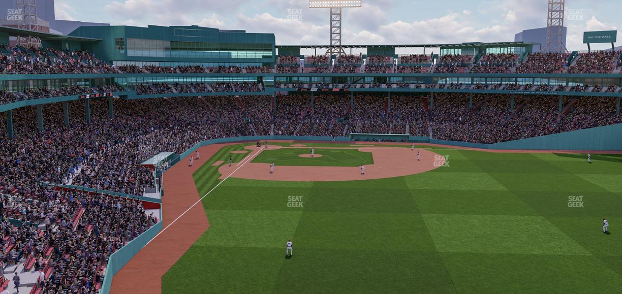 Fenway Park - Section Right Field Roof Deck Table 303 Seat View