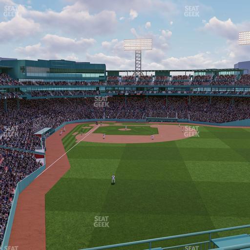 Fenway Park - Section Right Field Roof Deck Table 303 Seat View