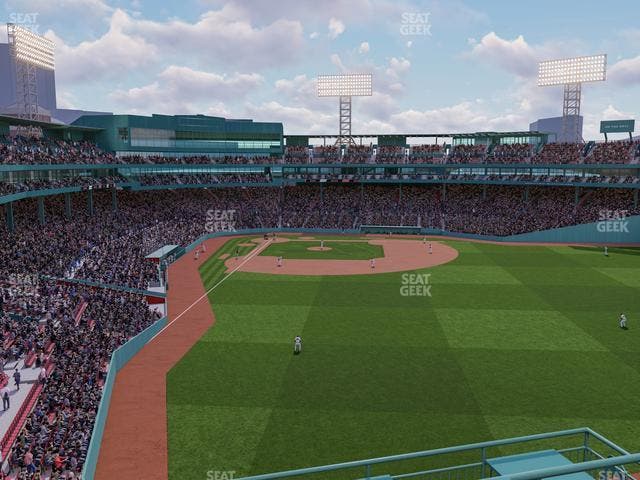 Fenway Park - Section Right Field Roof Deck Table 303 Seat View