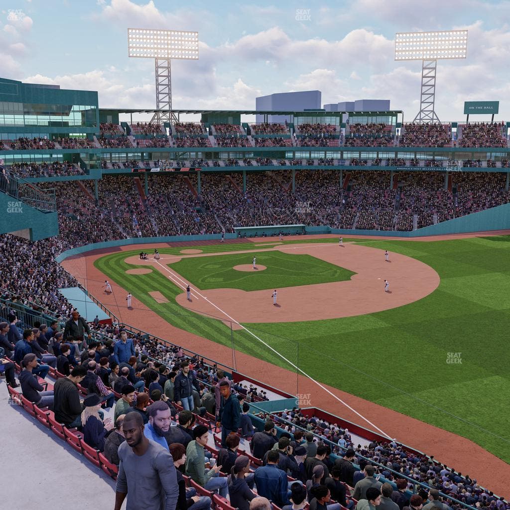 Fenway Park - Section Right Field Roof Terrace A Sro Seat View