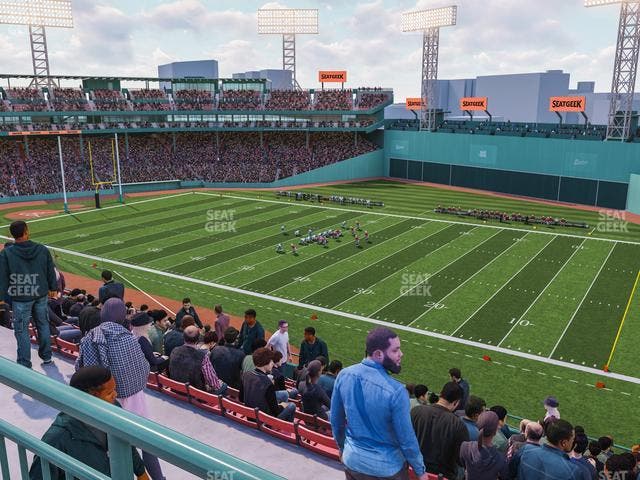 Fenway Park - Section Right Field Roof Terrace B Sro Seat View