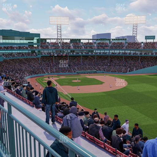 Fenway Park - Section Right Field Roof Terrace B Seat View