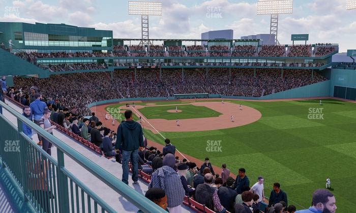Fenway Park - Section Right Field Roof Terrace B Seat View