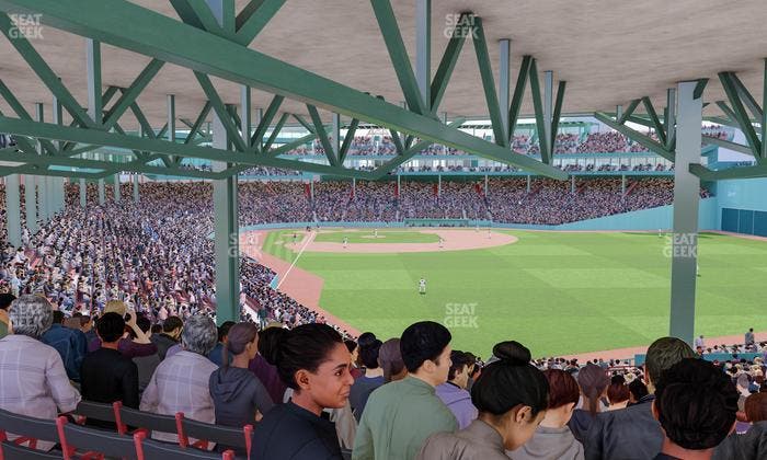 Fenway Park - Section Right Field Sro Seat View