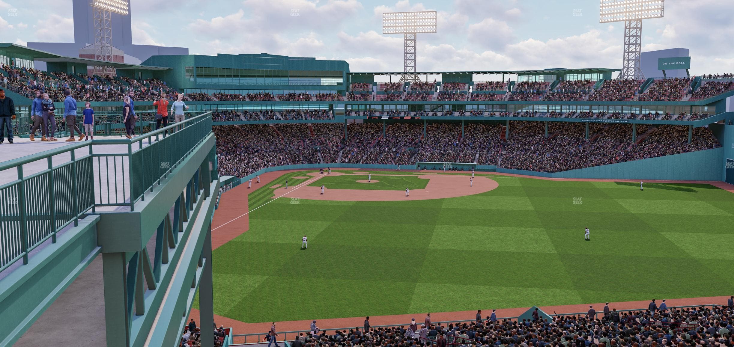Fenway Park - Section The 502 Perch Seat View