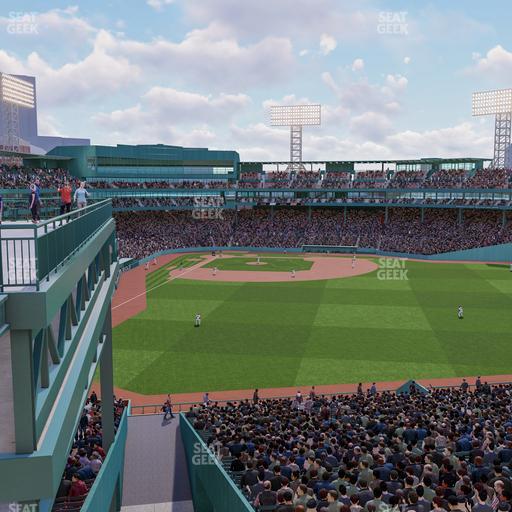 Fenway Park - Section The 502 Perch Seat View