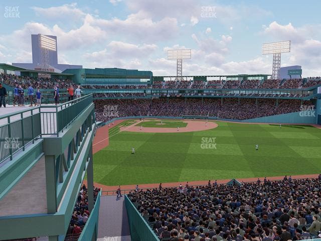 Fenway Park - Section The 502 Perch Seat View