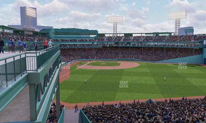 Fenway Park - Section The 502 Perch Seat View