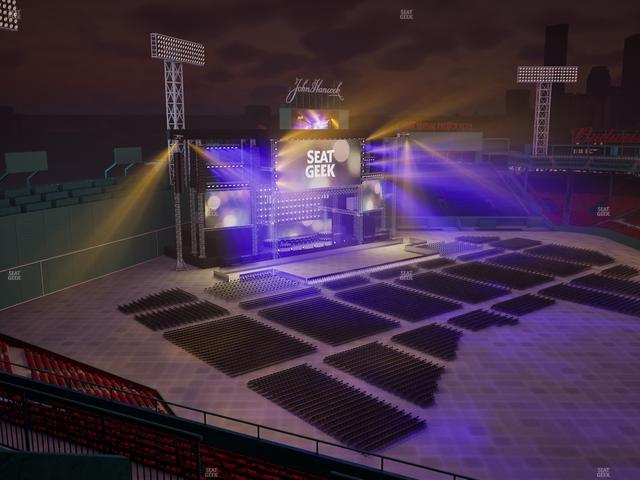 Fenway Park - Section Third Base Pavilion Sro Seat View Fenway Park - Section Third Base Pavilion Sro Seat View